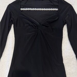 Elegant Black Women's Blouse